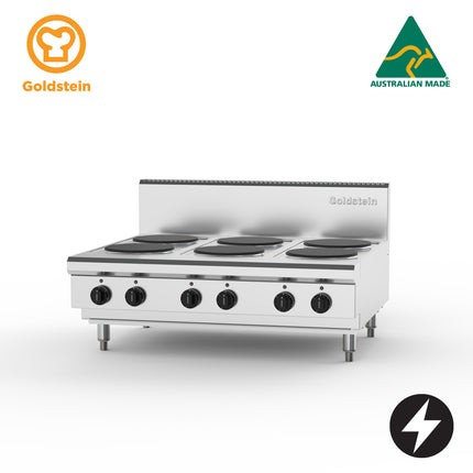 Goldstein Electric 6 X 2 Kw Solid Plates, 3 Phase PEB6S-X