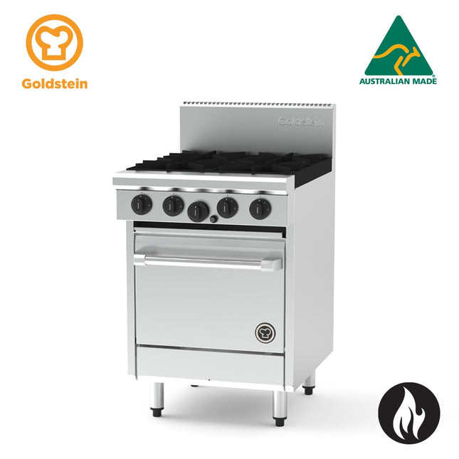 Goldstein Gas 4 Burners, 20'' Gas Static Oven PF420-X