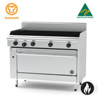 Goldstein Gas Gas Range, 1219 X 510 BBQ, 40'' Fan Forced Electric Oven PF48Q40EFF-X