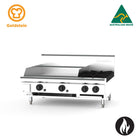 Goldstein Gas 2 Burners, 610 X 520 X 20 mm Griddle PFB24G2-X