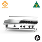 Goldstein Gas 4 Burners, 610 X 520 X 20 mm Griddle PFB24G4-X