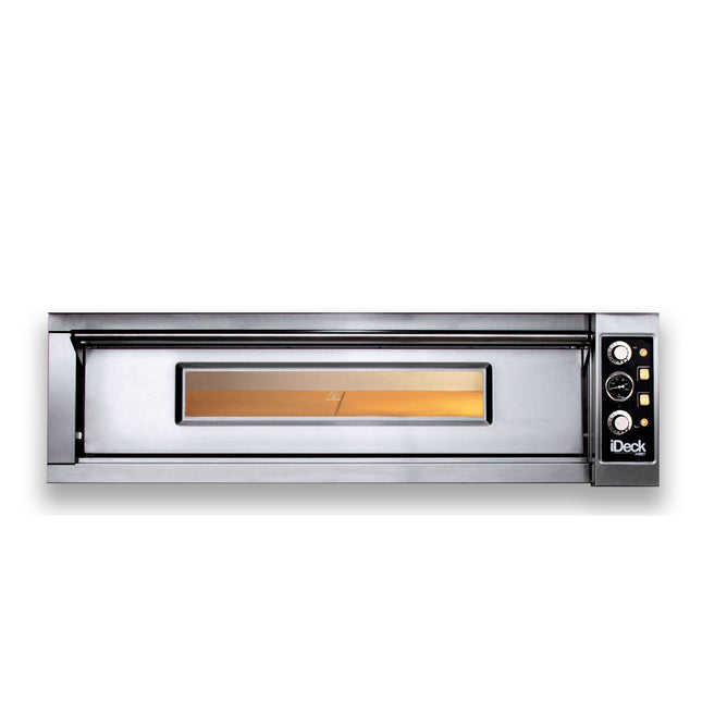 Moretti Forni Single Deck iDeck Electro-Mechanical Controls Oven 9x 30cm Pizza PM105.105