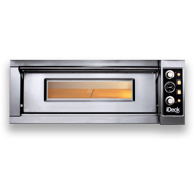Moretti Forni Single Deck iDeck Electro-Mechanical Controls Oven 4x 35cm Pizza PM72.72