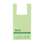 8L bioplastic bag with handles Qty:2,000