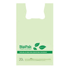 20L bioplastic bag with handles Qty:1,000