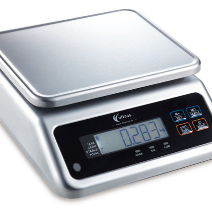 Vitras 30kg Dual Display Waterproof Portion Scale PSC9502