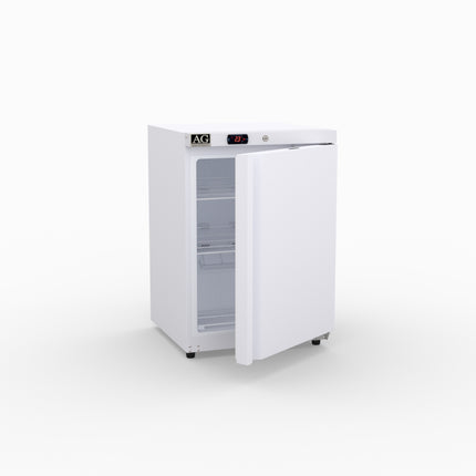 AG Equipment 200L Underbench Single Door Ventilated Fridge AG-R200V