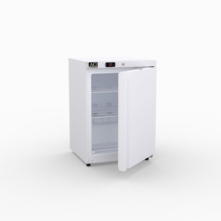 AG Equipment 200L Underbench Single Door Ventilated Fridge AG-R200V