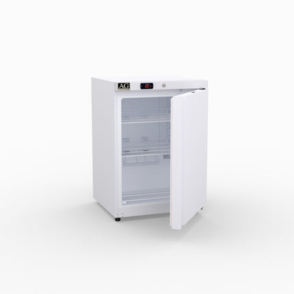 AG Equipment 200L Underbench Single Door Ventilated Fridge AG-R200V