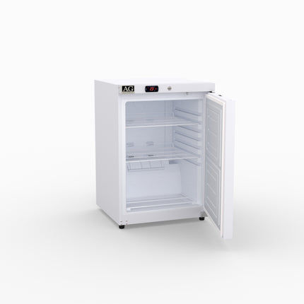 AG Equipment 200L Underbench Single Door Ventilated Fridge AG-R200V