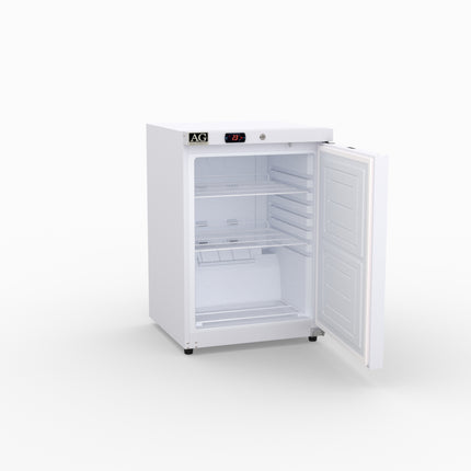 AG Equipment 200L Underbench Single Door Ventilated Fridge AG-R200V