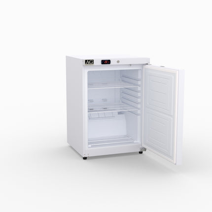 AG Equipment 200L Underbench Single Door Ventilated Fridge AG-R200V