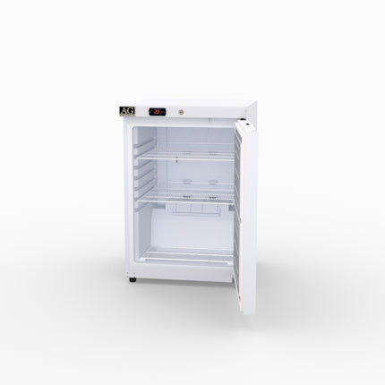 AG Equipment 200L Underbench Single Door Ventilated Fridge AG-R200V