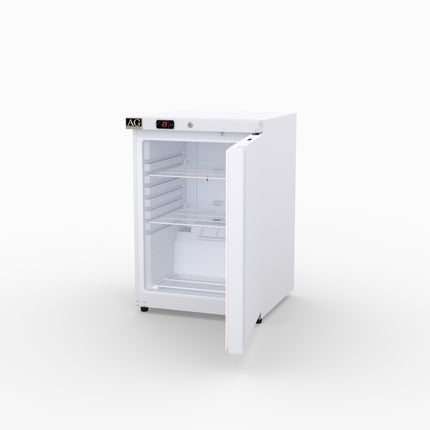 AG Equipment 200L Underbench Single Door Ventilated Fridge AG-R200V