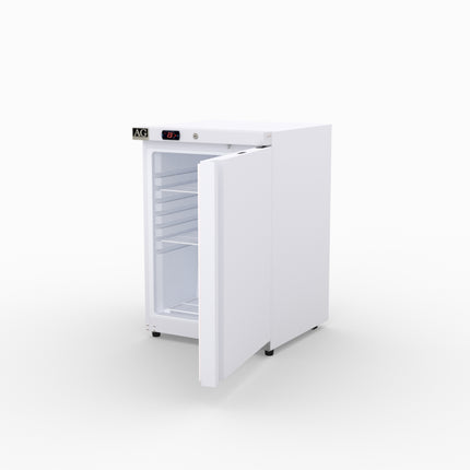 AG Equipment 200L Underbench Single Door Ventilated Fridge AG-R200V