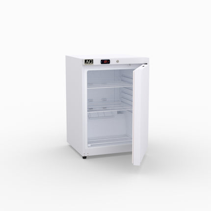 AG Equipment 200L Underbench Single Door Ventilated Fridge AG-R200V