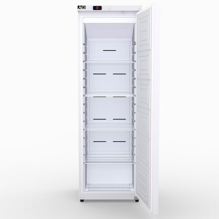 AG Equipment 400L Upright Single Door Ventilated Fridge AG-R400V