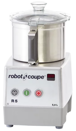 Robot Coupe R5 Table top Cutter 5.9L Single Speed Food Processor