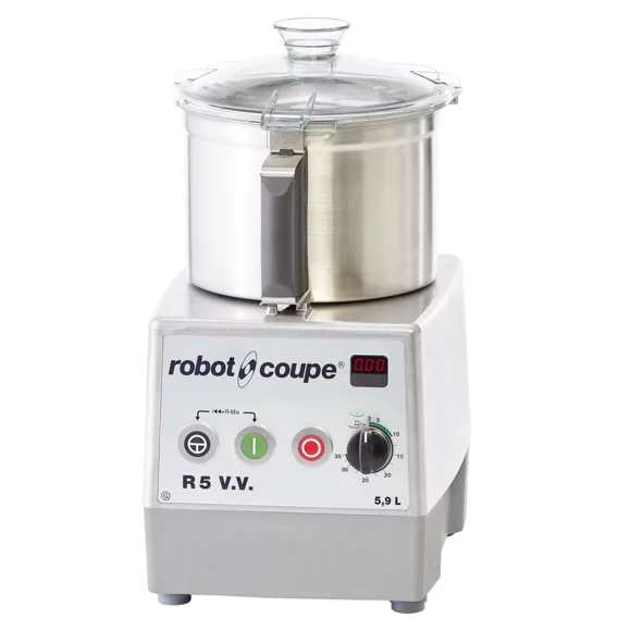 Robot Coupe R5 V.V. Table top Cutters 5.L Bowl Variable Speed Food Processor