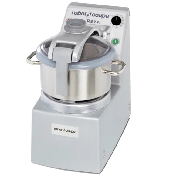 Robot Coupe R8 V.V. Table top Cutters 8L Bowl Variable speed Food Processor