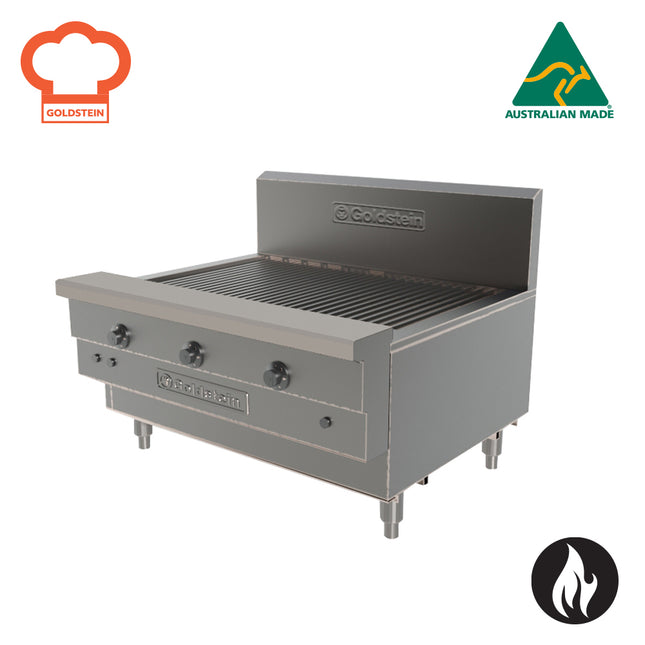 Goldstein Gas Grill Size 813 X 546 mm, With Splashback RBA36L