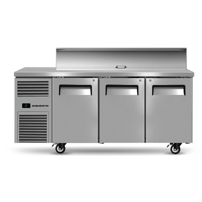 Skope ReFlex 3 Solid Door GN Compatible Salad Preparation Fridge RF7.PPS.3.SD