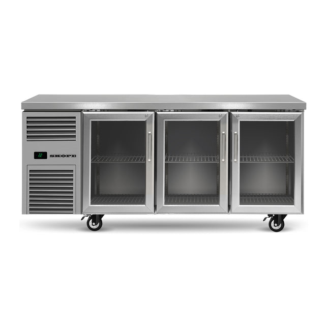 Skope ReFlex 3 Glass Door Underbench GN 1/1 Compatible Fridge
