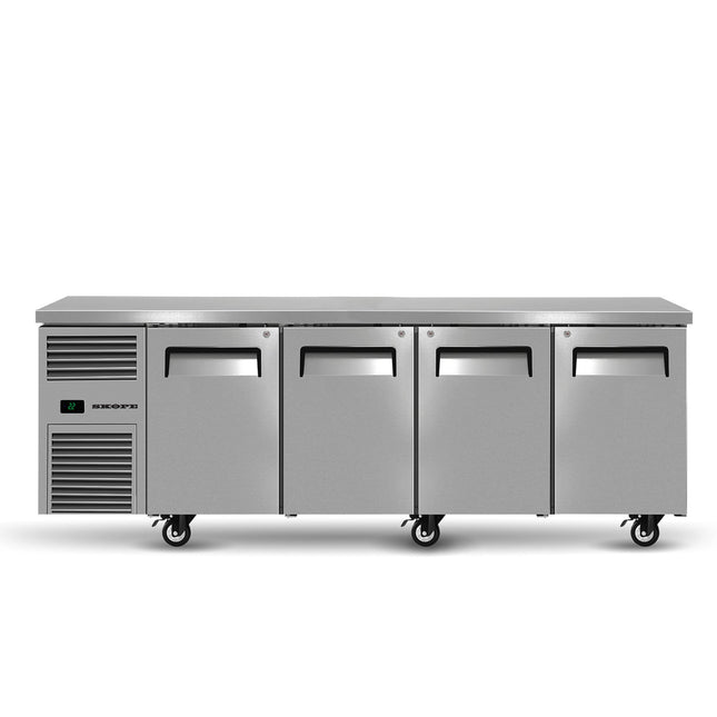 Skope ReFlex 4 Solid Door Underbench GN 1/1 Compatible Fridge RF7.UBR.4.SD
