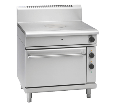 Waldorf 800 Series RNL8110GE - 900mm Gas Target Top Electric Static Oven Range