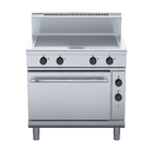 Waldorf 800 Series RN8114EC - 900mm Electric Solid Top Convection Oven Range