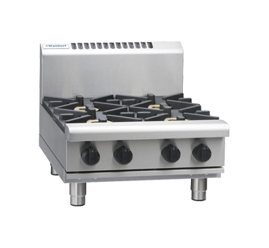 Waldorf 800 Series RNL8403G-B - 600mm Gas Cooktop Low Back Version – Bench Model