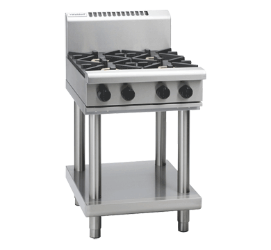 Waldorf 800 Series RNL8403G-LS - 600mm Gas Cooktop Low Back Version – Leg Stand
