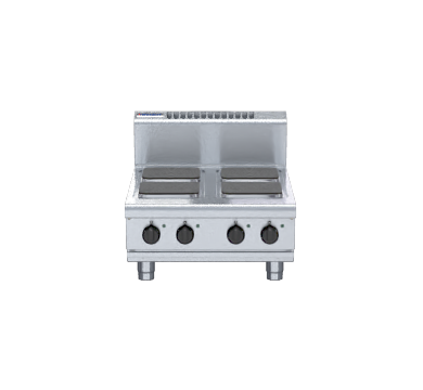 Waldorf 800 Series RN8400SE-B- 600mm Electric Cooktop Sealed Hobs - Bench Model
