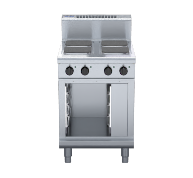Waldorf 800 Series RN8400SE-CB- 600mm Electric Cooktop Sealed Hobs - Cabinet Base