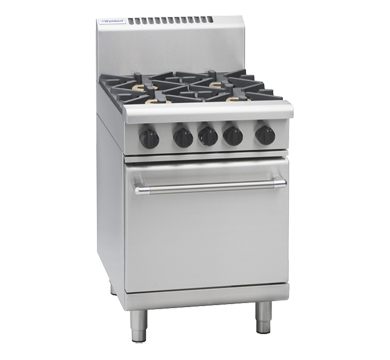 Waldorf 800 Series RNL8416G - 600mm Gas Range Static Oven Low Back Version