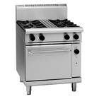Waldorf 800 Series RNL8510GC - 750mm Gas Range Convection Oven Low Back Version