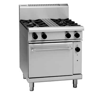 Waldorf 800 Series RNL8510GC - 750mm Gas Range Convection Oven Low Back Version