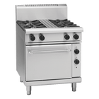 Waldorf 800 Series RNL8510GE - 750mm Gas Range Electric Static Oven Low Back Version