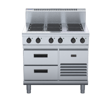 Waldorf 800 Series RN8600E-RB - 900mm Electric Cooktop – Refrigerated Base