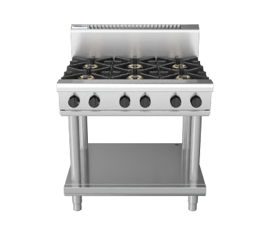 Waldorf 800 Series RN8600G-LS - 900mm Gas Cooktop with Leg Stand