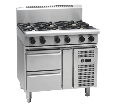 Waldorf 800 Series RN8609G-RB - 900mm Gas Cooktop – Refrigerated Base