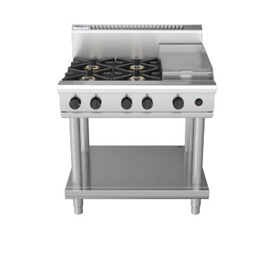 Waldorf 800 Series RN8603G-LS - 900mm Gas Cooktop – Leg Stand