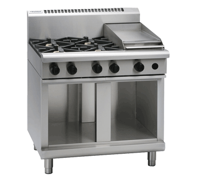 Waldorf 800 Series RNL8603G-CB - 900mm Gas Cooktop Low Back Version – Cabinet Base
