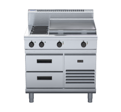 Waldorf 800 Series RN8606E-RB - 900mm Electric Cooktop – Refrigerated Base