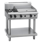 Waldorf 800 Series RNL8606G-LS - 900mm Gas Cooktop Low Back Version – Leg Stand
