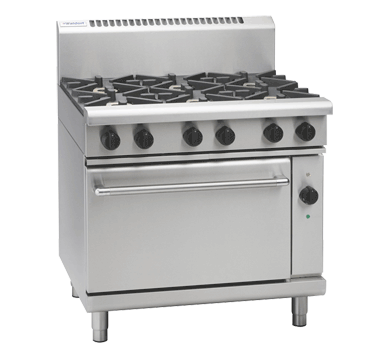 Waldorf 800 Series RN8610GEC - 900mm Gas Range Electric Convection Oven