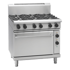 Waldorf 800 Series RNL8619GE - 900mm Gas Range Electric Static Oven Low Back Version