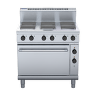 Waldorf 800 Series RN8610SEC - 900mm Electric Sealed Hobs Range Convection Oven