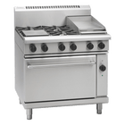 Waldorf 800 Series RNL8613GEC - 900mm Gas Range Electric Convection Oven Low Back Version