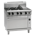 Waldorf 800 Series RNL8613G - 900mm Gas Range Static Oven Low Back Version